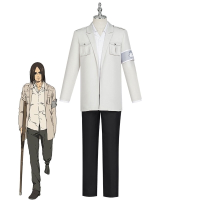 Attack on Titan Season 4 Eren Yaeger Survey Corps Cosplay Costume