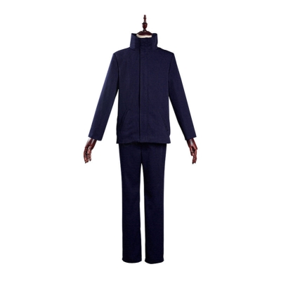 Jujutsu Kaisen Satoru Gojo Outfits Cosplay Costume with Blindfold