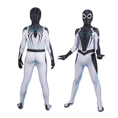 Spider-Man Negative Suit Jumpsuit Child Cosplay Costumes