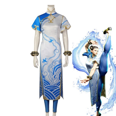 Street Fighter 6 Chun-Li Cosplay Costumes