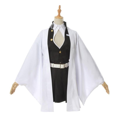 Demon Slayer Kimetsu no Yaiba Mitsuri Kanroji Female Uniform Cosplay Costume
