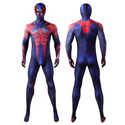 Spider-Man: Across The Spider-Verse 2099 Miguel O'Hara Jumpsuit Cosplay Costume