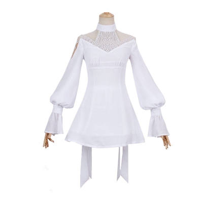 Final Fantasy Minfilia Warde White Cosplay Costumes