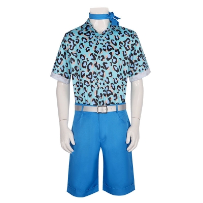 Barbie Movie 2023 Ken Blue Cosplay Costumes