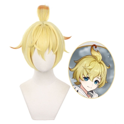 Genshin Impact Mika Schmidt Cosplay Wig