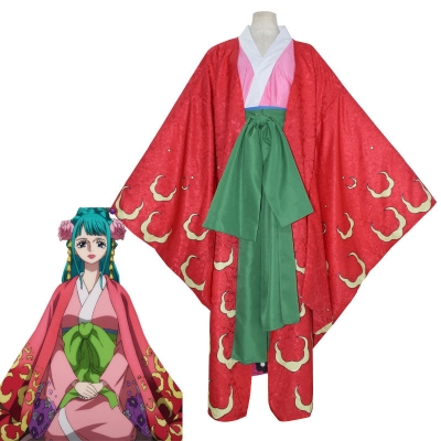 One Piece Kozuki Hiyori Cosplay Costumes