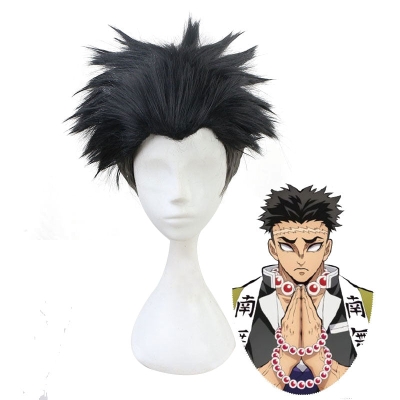 Demon Slayer: Kimetsu no Yaiba Gyomei Himejima Cosplay Wig