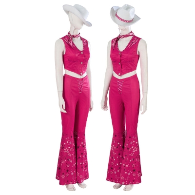 Barbie 2023 Film Barbie Pink Cosplay Costumes