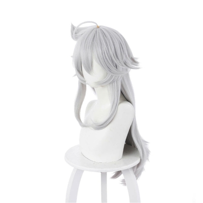Genshin Impact Razor Silver Gray Cosplay Wigs