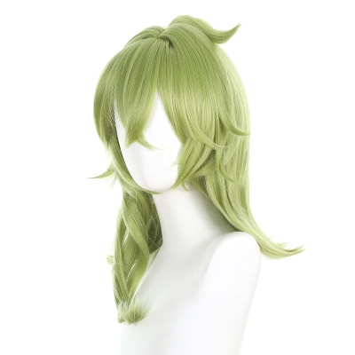 Genshin Impact Collei Green Cosplay Wig