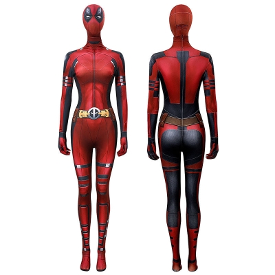 Deadpool 3 Lady Deadpool Jumpsuit Cosplay Costumes