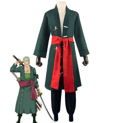 One Piece Roronoa Zoro Cosplay Costume