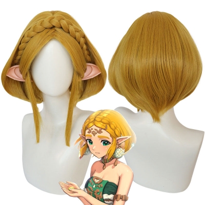 The Legend of Zelda: Tears of The Kingdom Princess Zelda Cosplay Wig