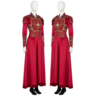What if Season 2 Hela Red Cosplay Costumes