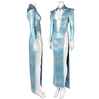 Baldur's Gate 3 Wavemother's Robe Female Cosplay Costumes
