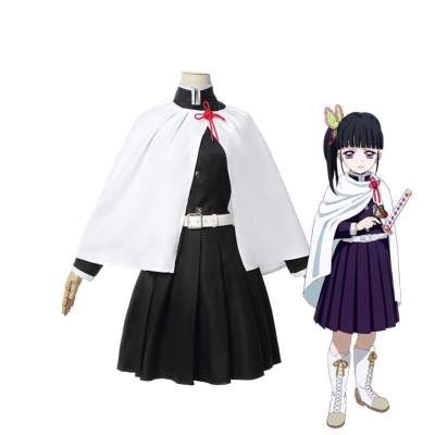 Demon Slayer Kimetsu no Yaiba Tsuyuri Kanawo Female Uniform Cosplay Costumes