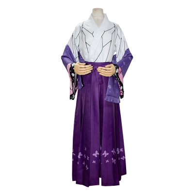 Demon Slayer Kimetsu no Yaiba Kochou Shinobu Halloween Cosplay Costumes