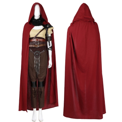 Furiosa: A Mad Max Saga Imperator Furiosa Cosplay Costumes With Cloak