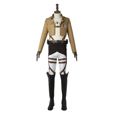 Attack on Titan Eren Jaeger The Wings Of Freedom Survey Corps Uniform Cosplay Costume