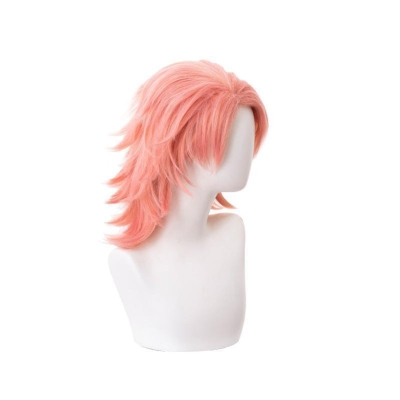 Demon Slayer Kimetsu no Yaiba Sabito Orange Pink Cosplay Wigs