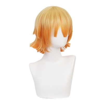 Demon Slayer: Kimetsu no Yaiba Zenitsu Agatsuma Female Cosplay Wig