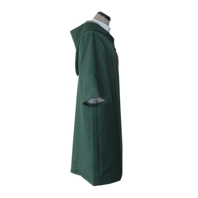 Harry Potter Hogwarts Slytherin Quidditch Team Cloak Cosplay Costume