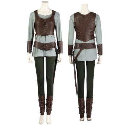 The Witcher season 3 Ciri Cosplay Costume