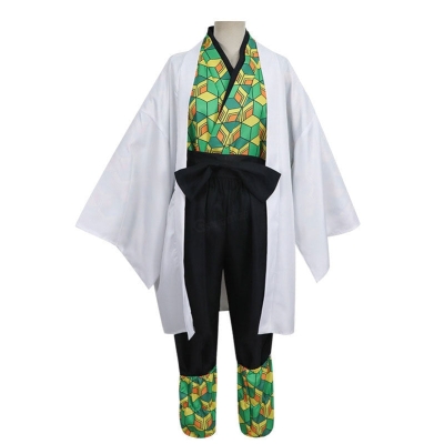 Demon Slayer Kimetsu no Yaiba Sabito Male Cosplay Costumes