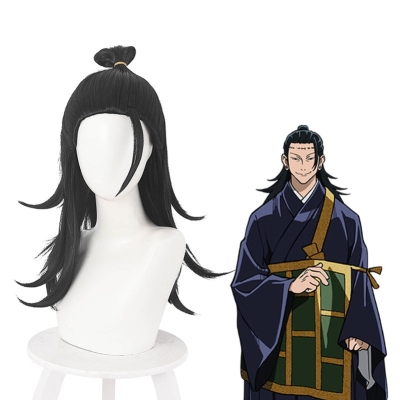 Jujutsu Kaisen Suguru Geto Black Cosplay Wigs