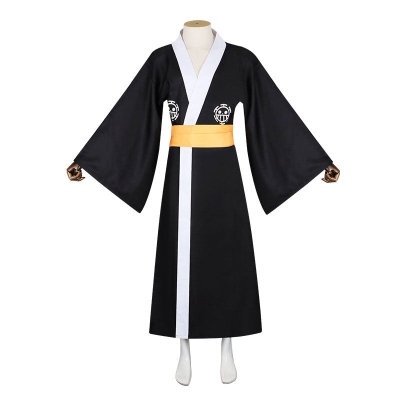 One Piece Wano Country Trafalgar D. Water Law Cosplay Costumes