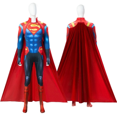 Superman 2018 Jonathan Kent Jumpsuit Cosplay Costumes