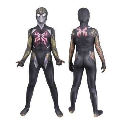 Marvel's Midnight Suns Spider Man Jumpsuit Child Cosplay Costumes
