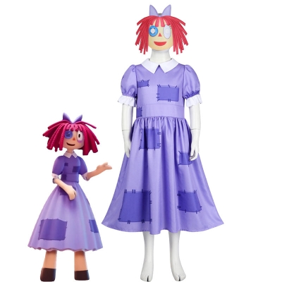 The Amazing Digital Circus Ragatha Kids Cosplay Costumes