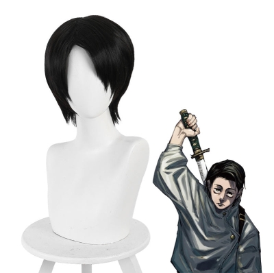 Jujutsu Kaisen Yuta Okkotsu Short Black Cosplay Wigs