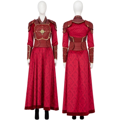 What if Season 2 Hela Red Cosplay Costumes