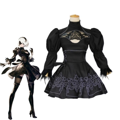 Nier: Automata 2B YoRHa No.2 Type B Cosplay Costumes
