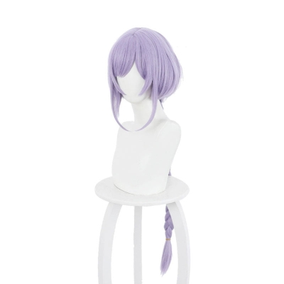 Genshin Impact QiQi Purple Braid Cosplay Wigs