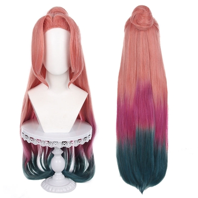 LOL Prestige Ocean Song Seraphine Cosplay Wigs
