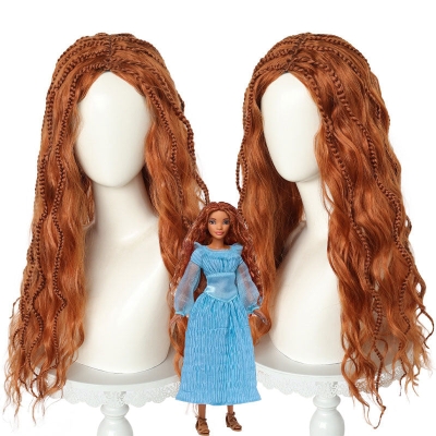 The Little Mermaid 2023 Ariel Cosplay Wig