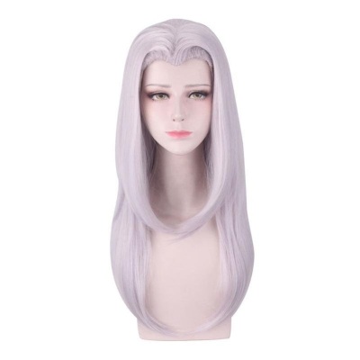 JoJo's Bizarre Adventure Golden Wind Leone Abbacchio Long Gray Cosplay Wigs