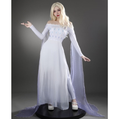 Frozen 2 Elsa Snow Queen Cosplay Costumes