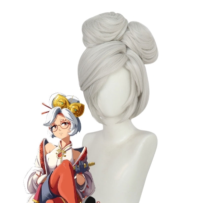 The Legend of Zelda: Tears of The Kingdom Purah Cosplay Wig