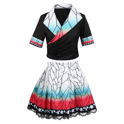 Demon Slayer Kimetsu no Yaiba Shinobu Kochou Cosplay Costumes