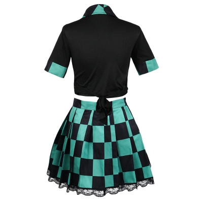Demon Slayer Kimetsu no Yaiba Tanjiro Kamado Cosplay Costumes