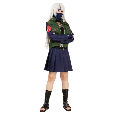 Female Kakashi Hatake Halloween Cosplay Costume