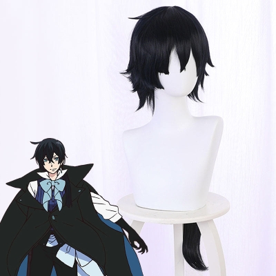 The Case Study of Vanitas Anime Vanitas Black Cosplay Wig