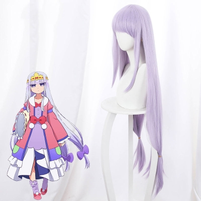 Sleepy Princess in the Demon Castle Princess Syalis Halloween Purple Cosplay Wig