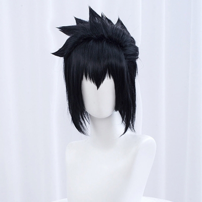 Sasuke Uchiha from Naruto Halloween Black Cosplay Wig