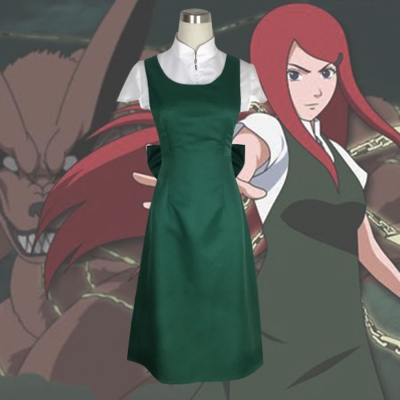 Kushina Uzumaki from Naruto Halloween Cosplay Costume