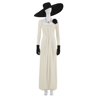 Resident Evil 8 Village Alcina Dimitrescu Vampire Lady Dimitrescu Halloween Cosplay Costume